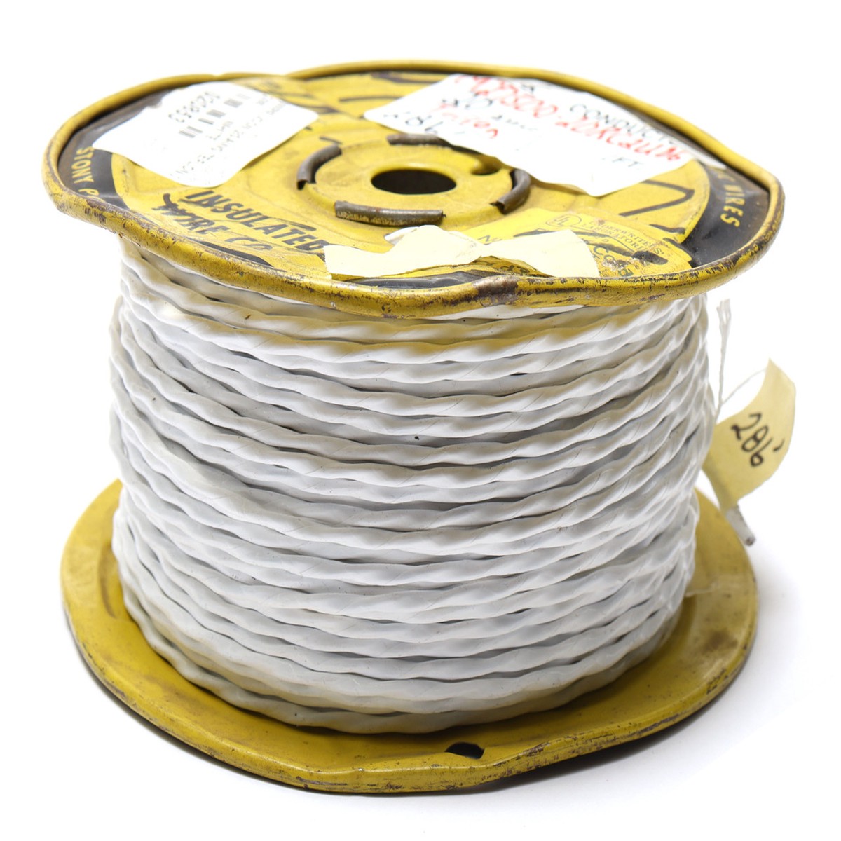 M27500-20RC2U06, 20/2 Shielded Silver Plated Copper PTFE Jacketed Wire, 286ft