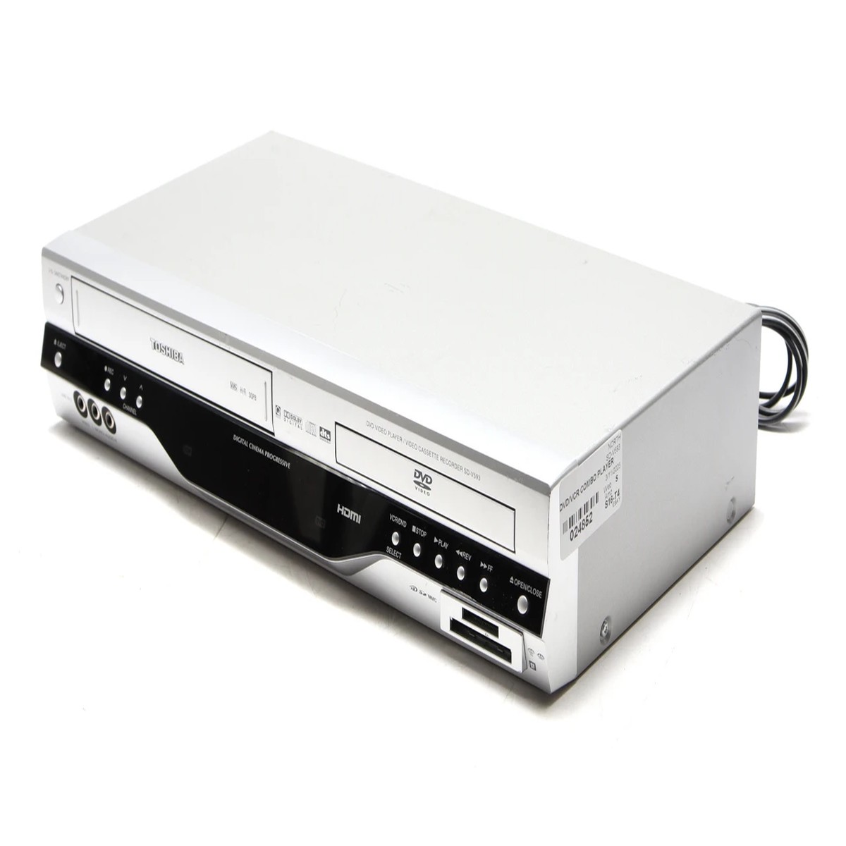 Toshiba SD-V593 Combination DVD/CD player + HiFi VCR