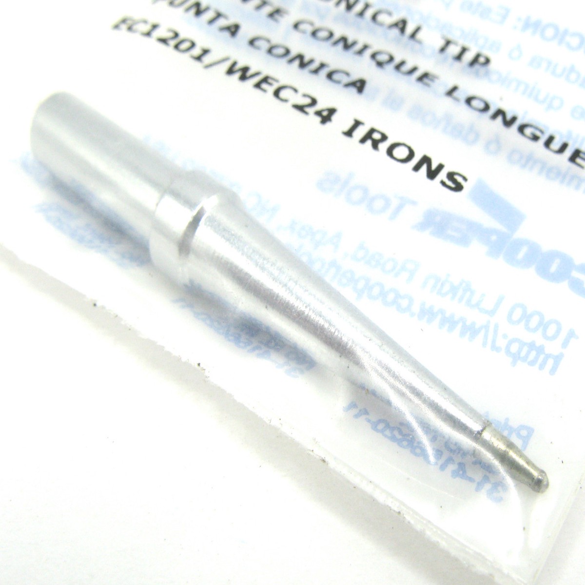 Weller ETO 1/32" Long Conical Soldering Tip, 2 pc Lot