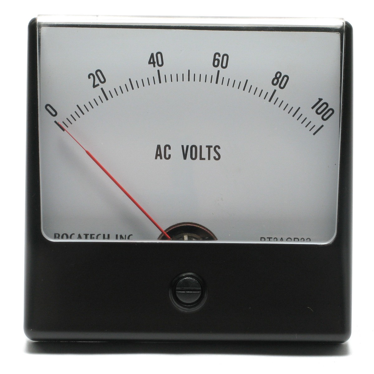 0 - 100 Volt AC Panaview Analog Panel Meter, 3 Inch