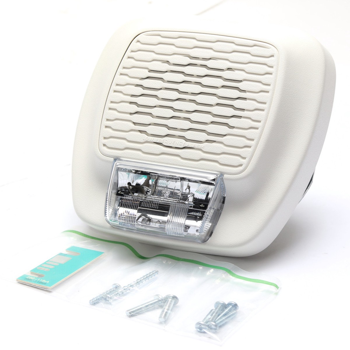Potter LFHS-110W 110CD Low Frequency Horn/Strobe, White