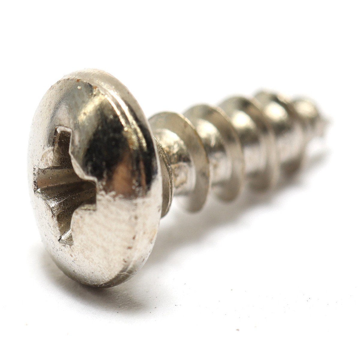 #10 x 3/4" Phillips Pan Head Deep Thread Wood Screws, 100pk