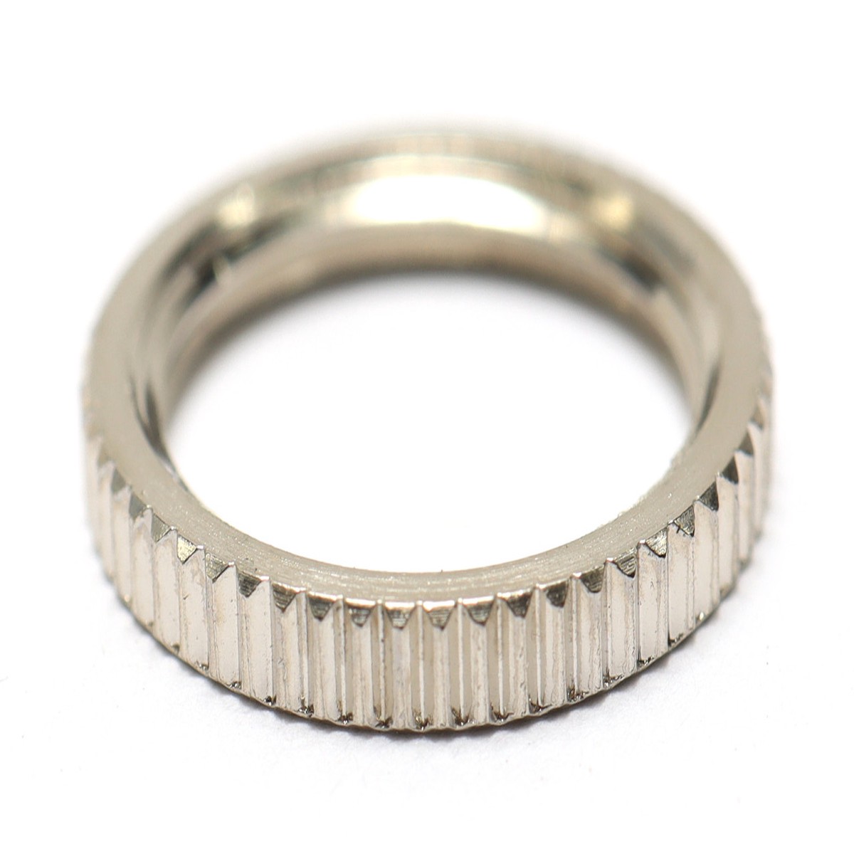 15/32"-32 Stainless Steel Round Switch Nut, 25pcs