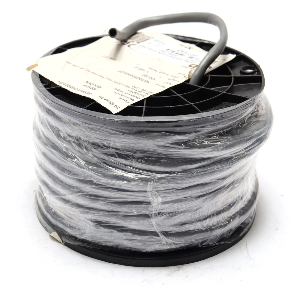 Belden 9504 4-Twisted Pair 24AWG w/Overall Shield Cable, Gray, 100ft