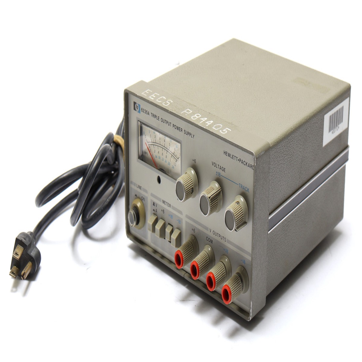 Hewlett-Packard 6235A 0-18V Triple Output DC Power Supply