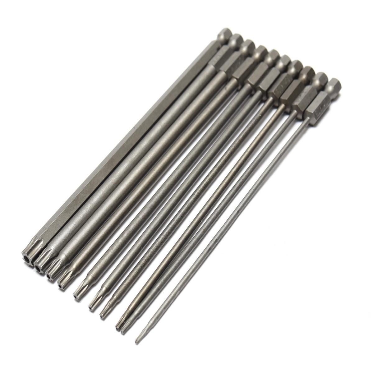 Enkay 3036-C 6" Tamper Proof Security Screwdriver Bit Set, 10pc
