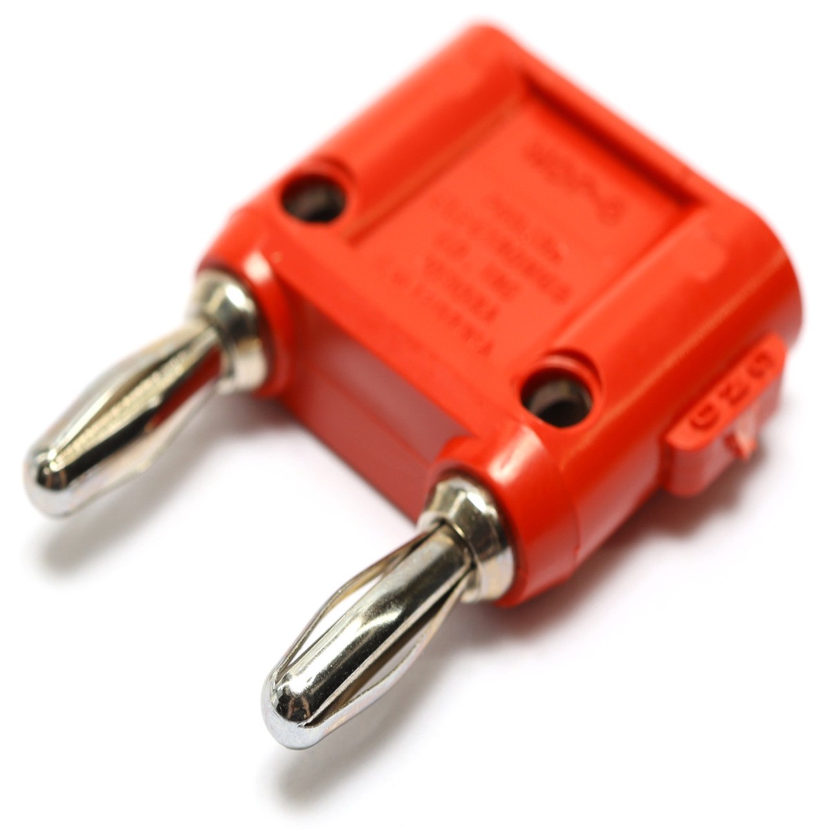 Pomona MDP-S-2 Solderless Double Stackable Banana Plug, Red