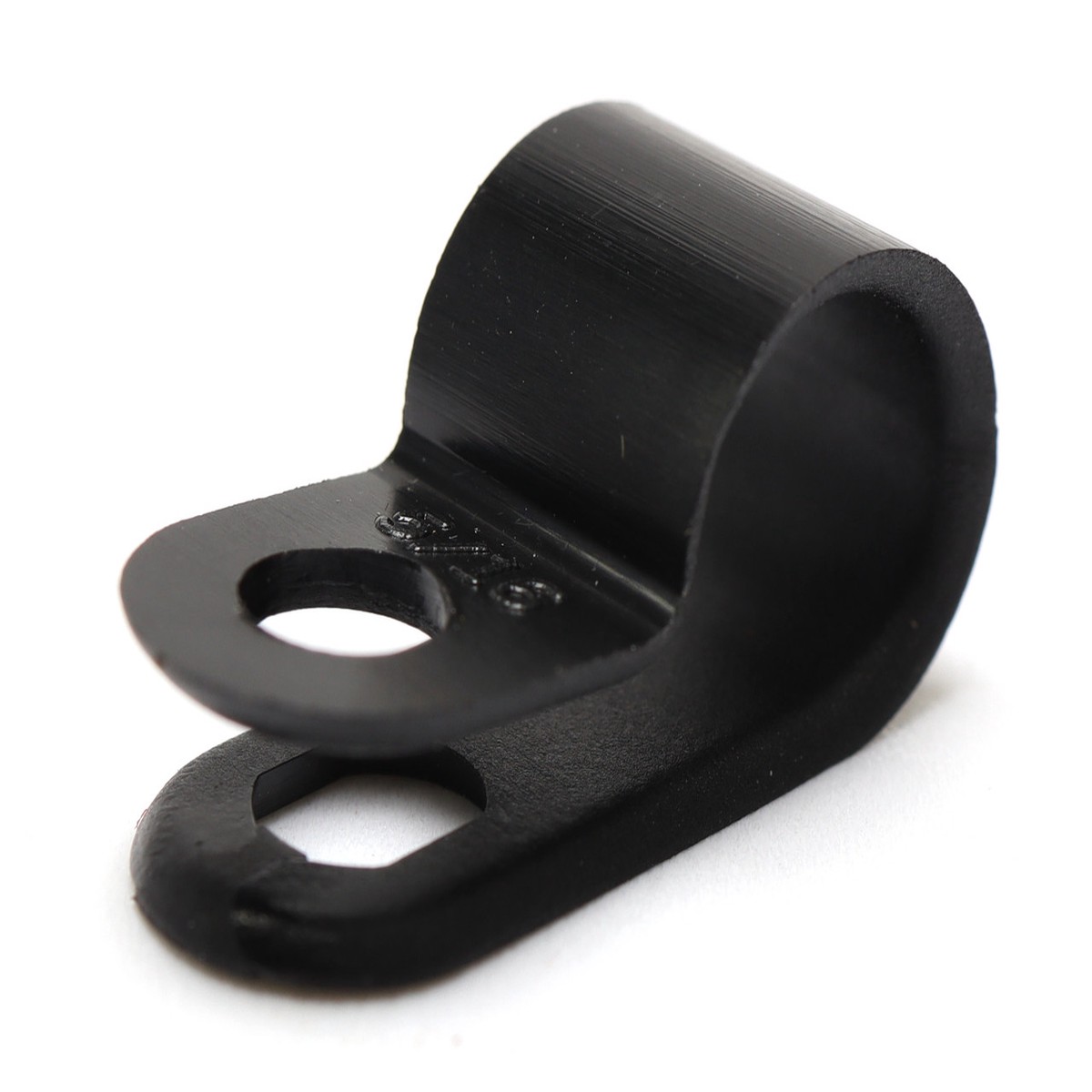 5/16" Nylon Cable Clamps, Black, 100pcs