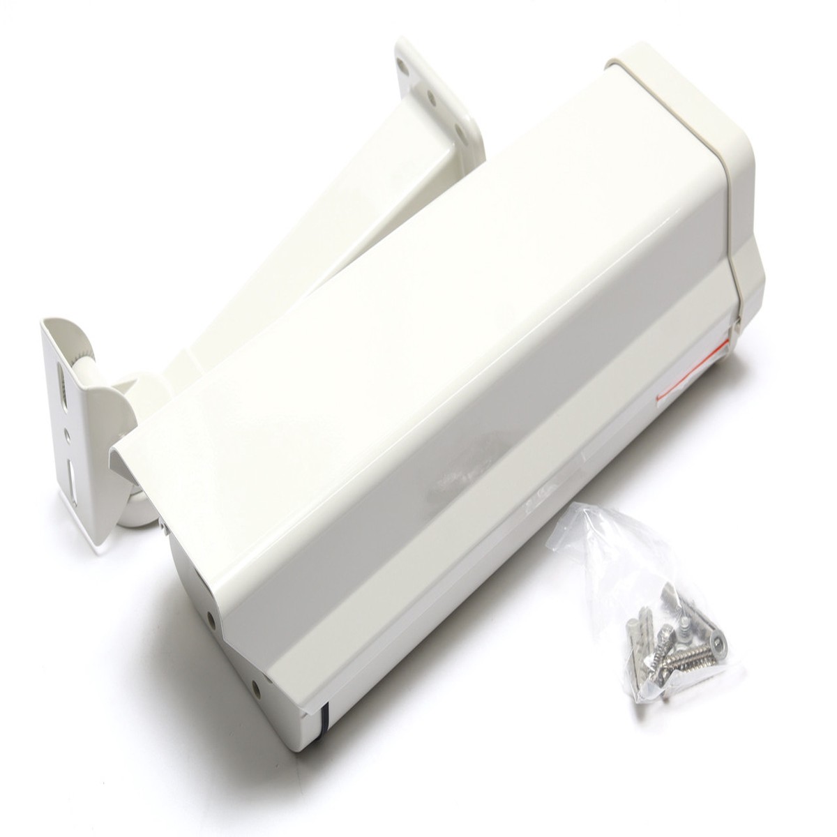 Type 605 Aluminum Security Camera Housing w/Adjustable Wall Mount Bracket