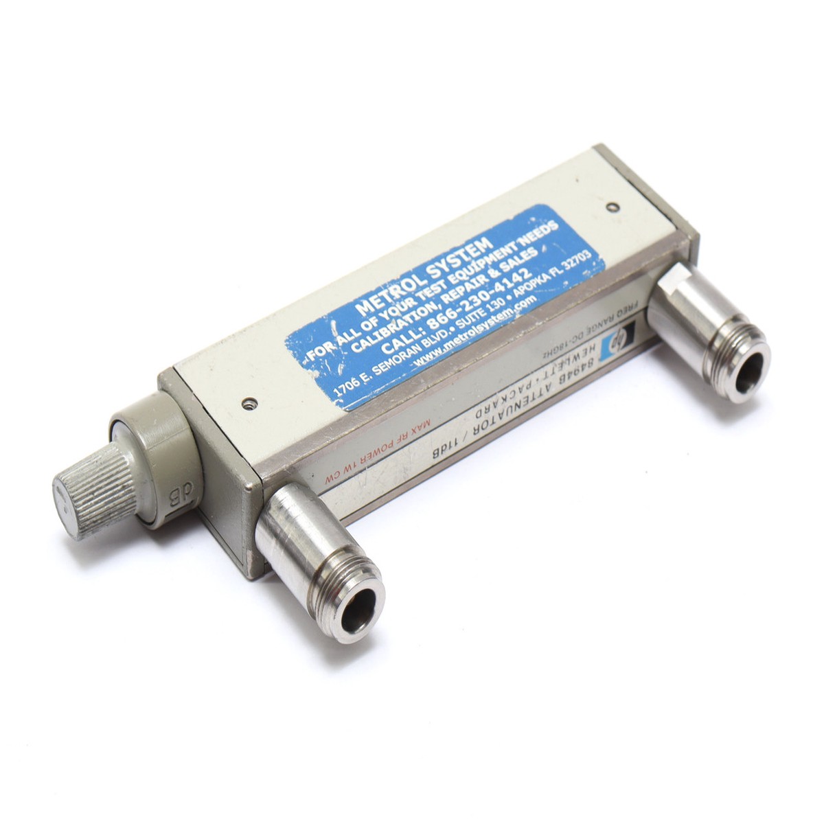 Hewlett Packard 8494B RF Step Attenuator