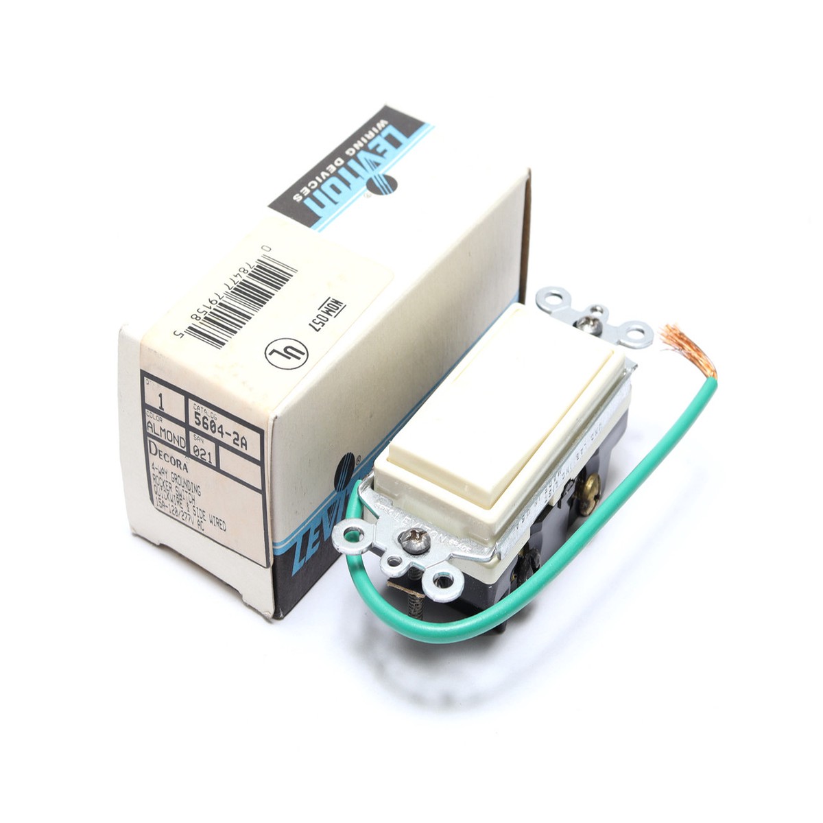 Leviton 5604-2A 15A 4-Way Decora Rocker Switch, 10pcs
