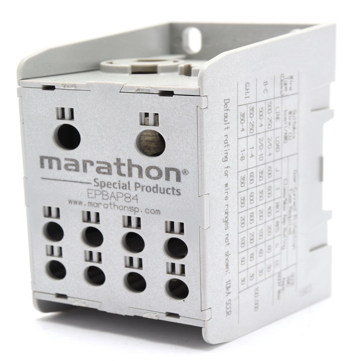 Marathon EPBAP84 Enclosed Power Distribution Block