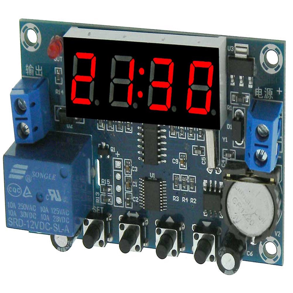 24-Hour Clock Timer, 3 Event