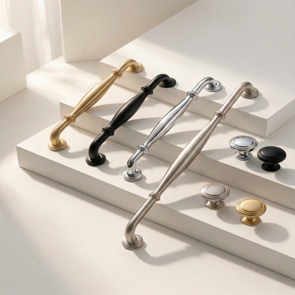 The Bristol Cabinet Handles & Knobs | Easy-Fit Kitchen and Shower Hardware