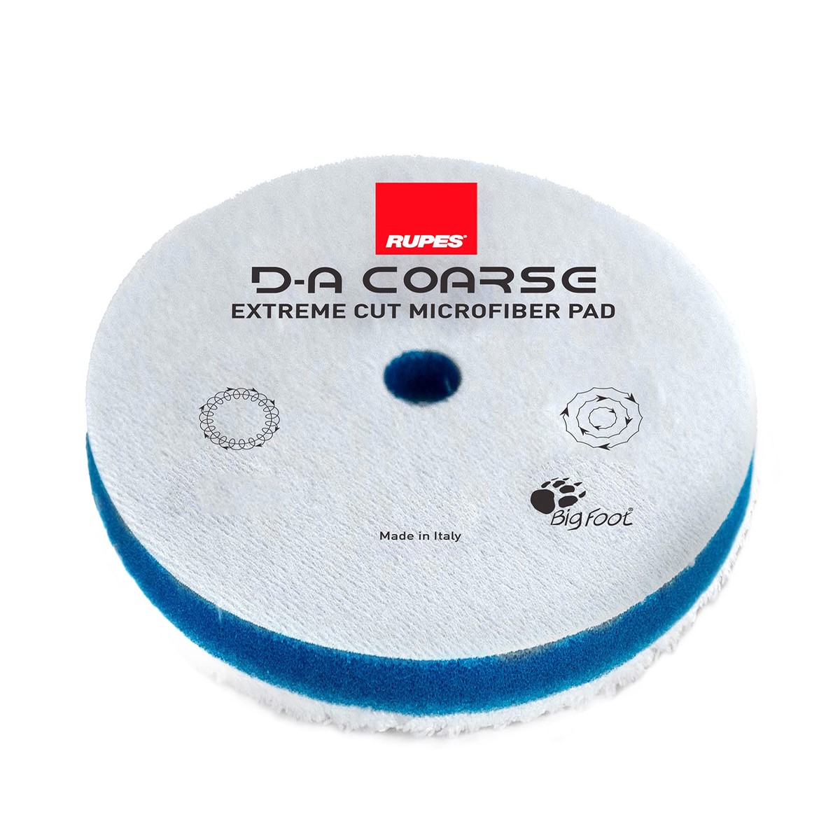 9.MF160H RUPES D-A Coarse Microfiber Pad