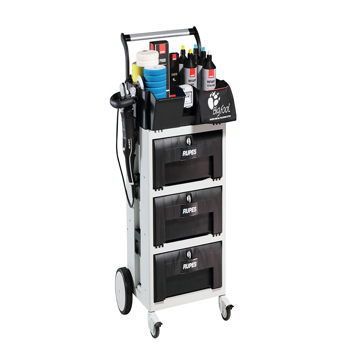 Carrier#GB RUPES Polishing Trolley
